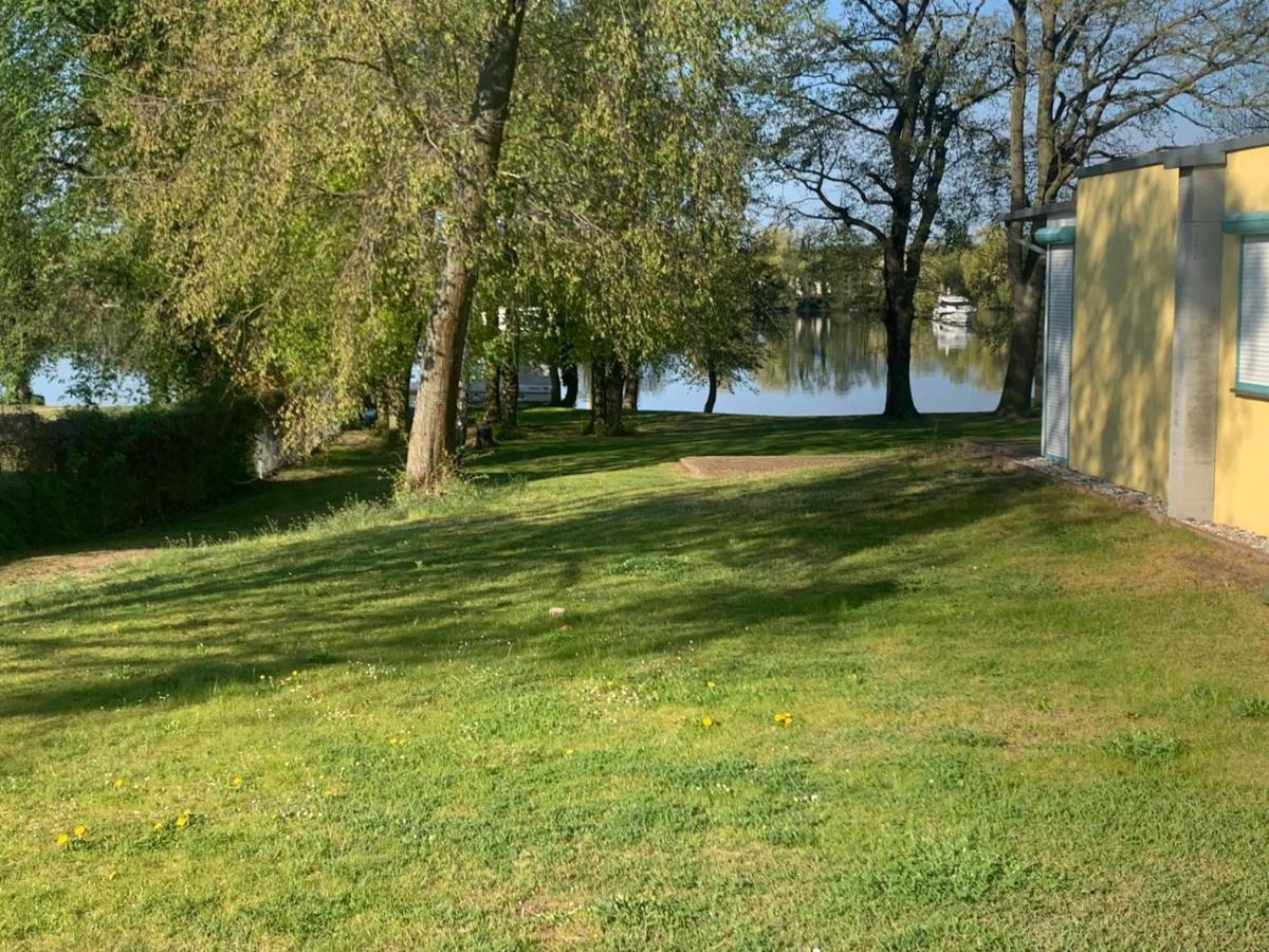 Bungalow In Werder Am Glindower See Exterior foto